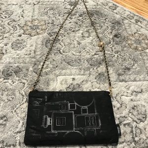 CHANEL Chanel old line pouch multi makeup nylon upcycled!  Hard to find!